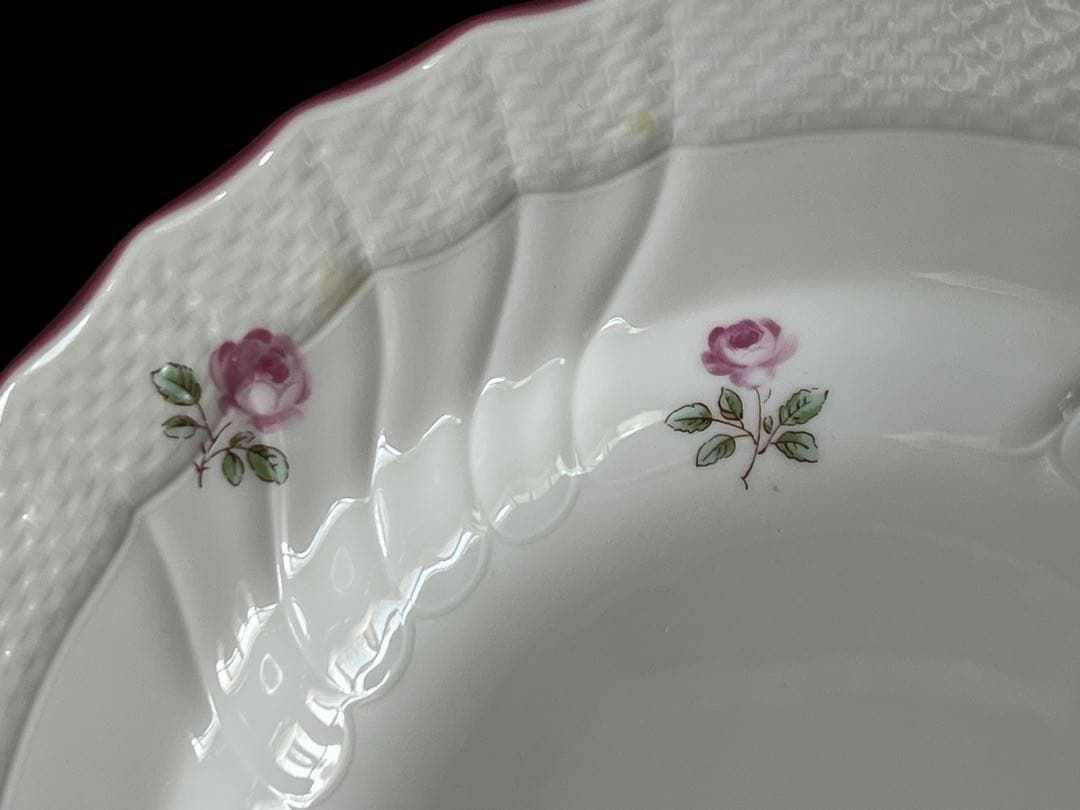 ★新品★ リチャードジノリ　ロゼリーニ　スーププレート　23.5cm