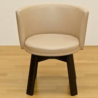 BRIGIT　回転式カフェチェア　BE/BR/RD/WH