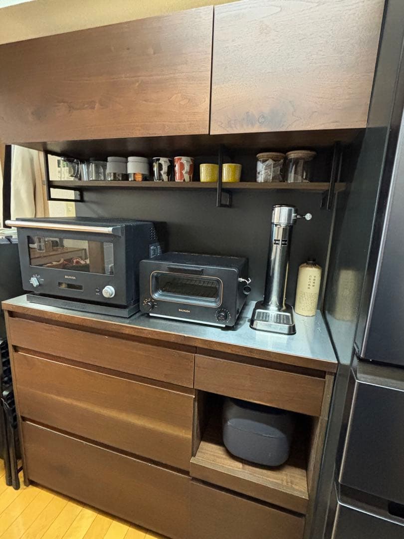 【送料込】キッチンボード　unico DIX （2年使用）※4月引渡し