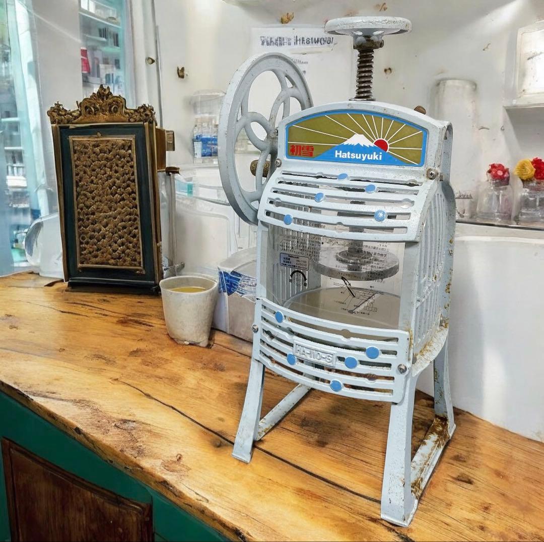 初雪 Hatsuyuki HA-110-S ブロックアイススライサー 昭和レトロ