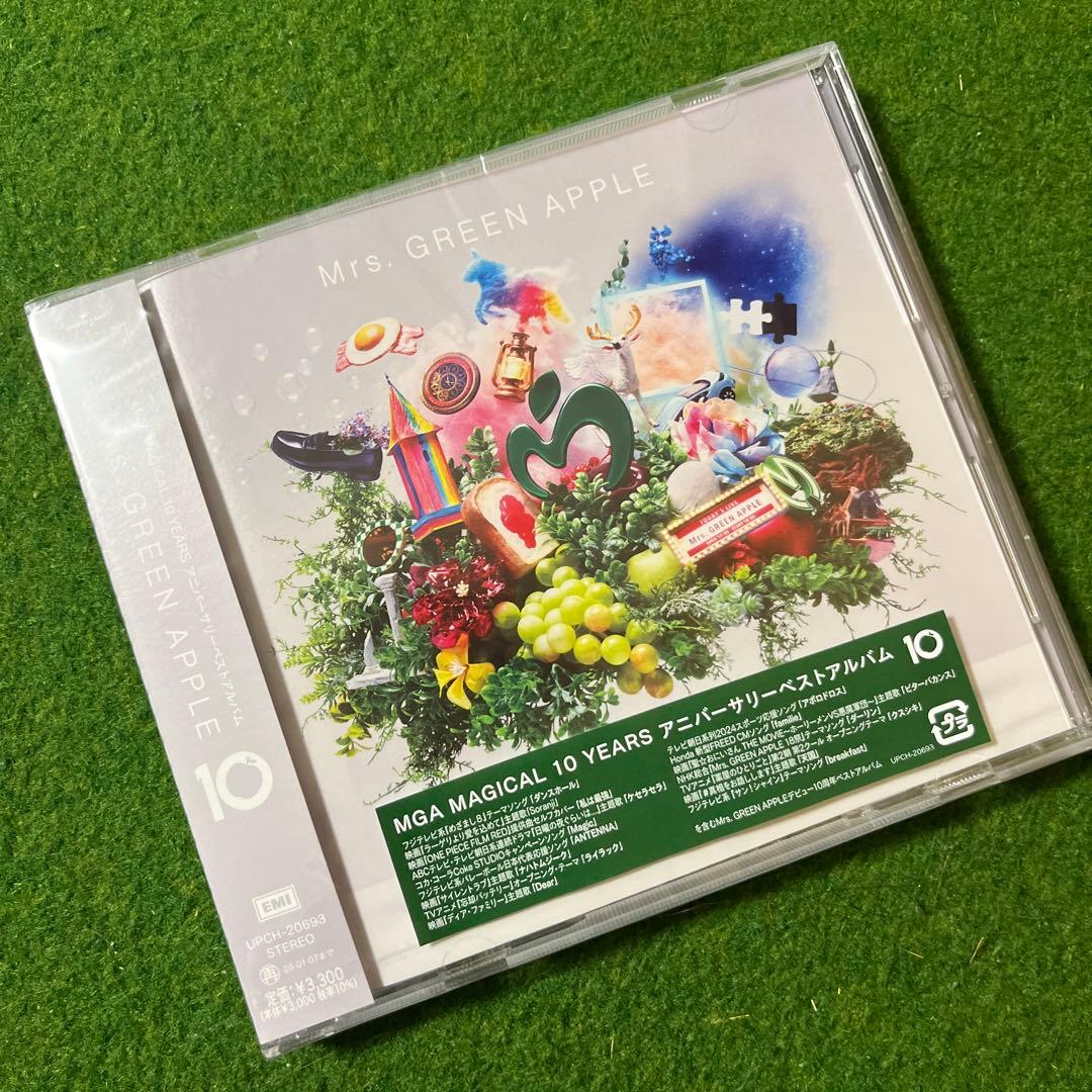 Mrs. GREEN APPLE 10周年記念アルバム10 ミセス CD - メルカリ