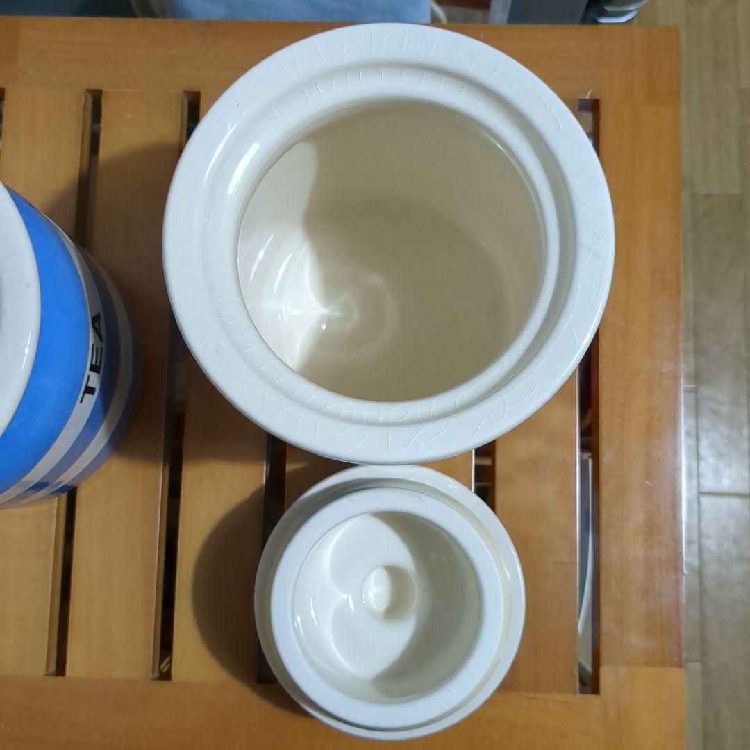 コーニッシュウエア☆ジャー２個セット/T.G.GREEN