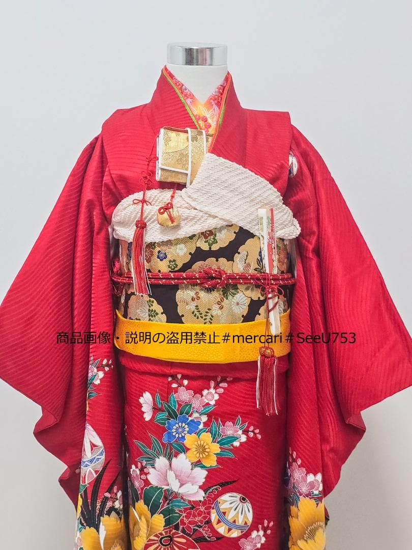 七五三　7歳　着物　セット　女の子 *c71