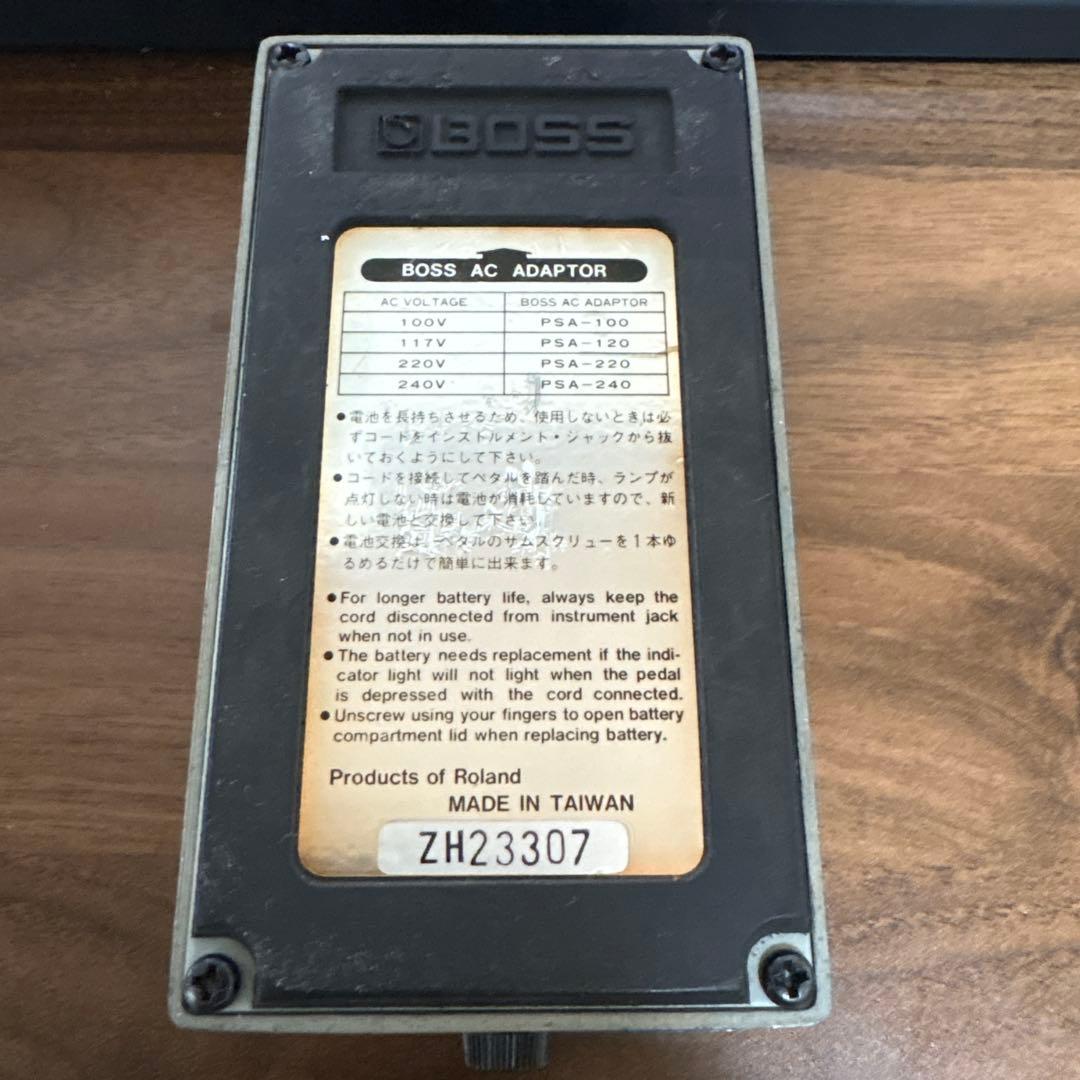 BOSS BD-2 Blues D 初年度製 ZHシリアル