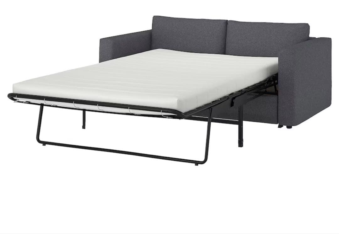 IKEA VIMLE 2人掛けソファベッド グンナレッド ミディアムグレー