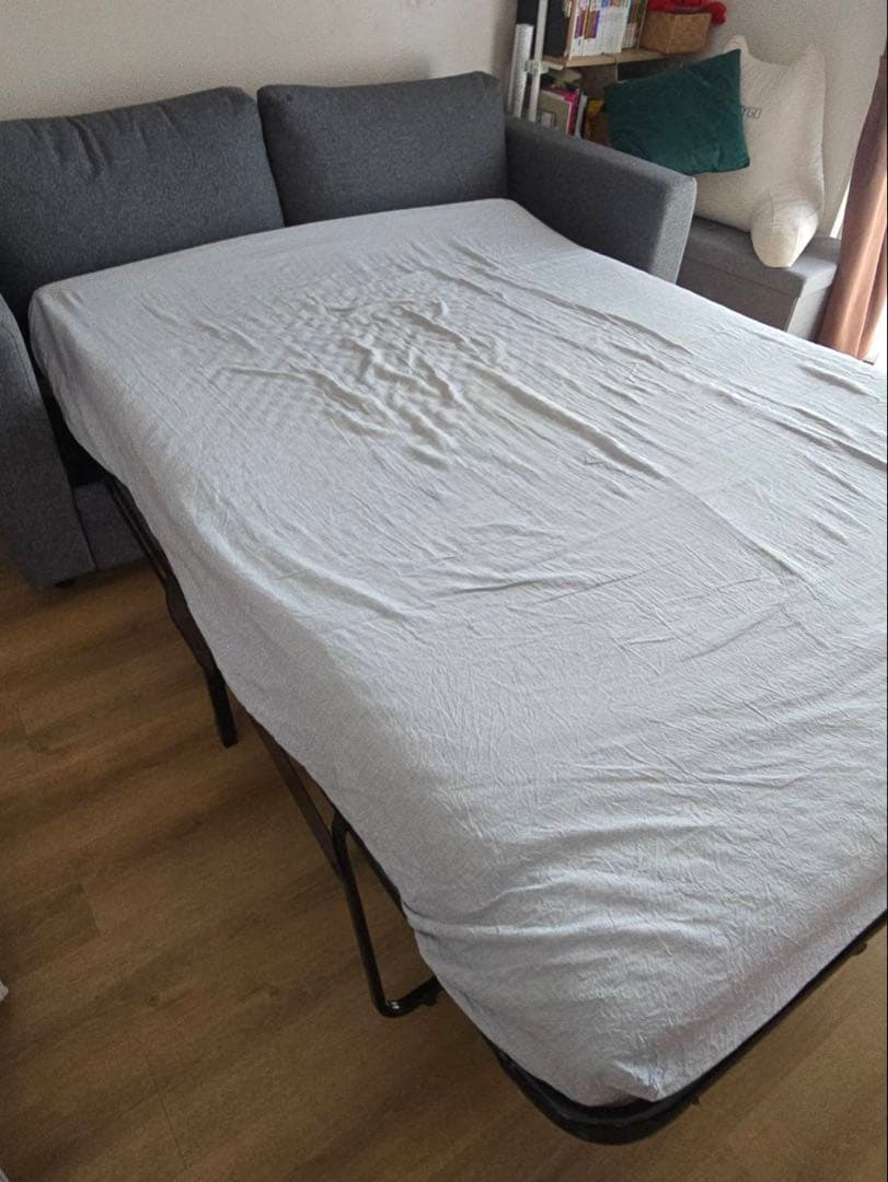 IKEA VIMLE 2人掛けソファベッド グンナレッド ミディアムグレー