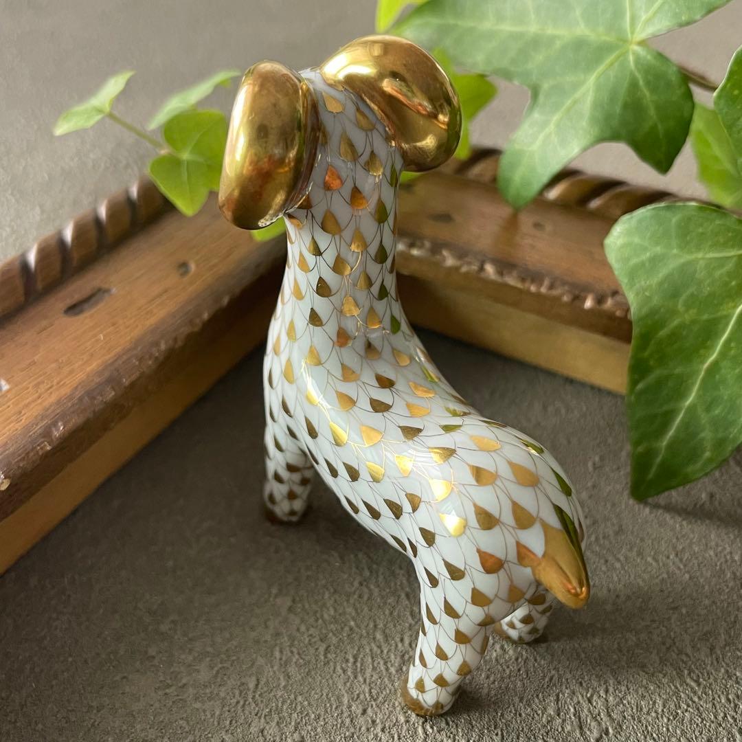 HEREND ゾディアック　十二支フィギュリン　金　2015年