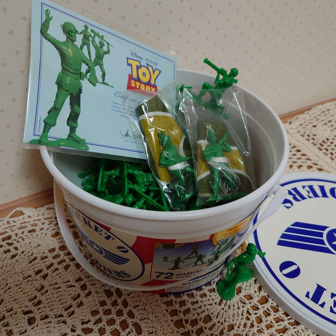 トイストーリー グリーンアーミーメン バケットオブソルジャーズ