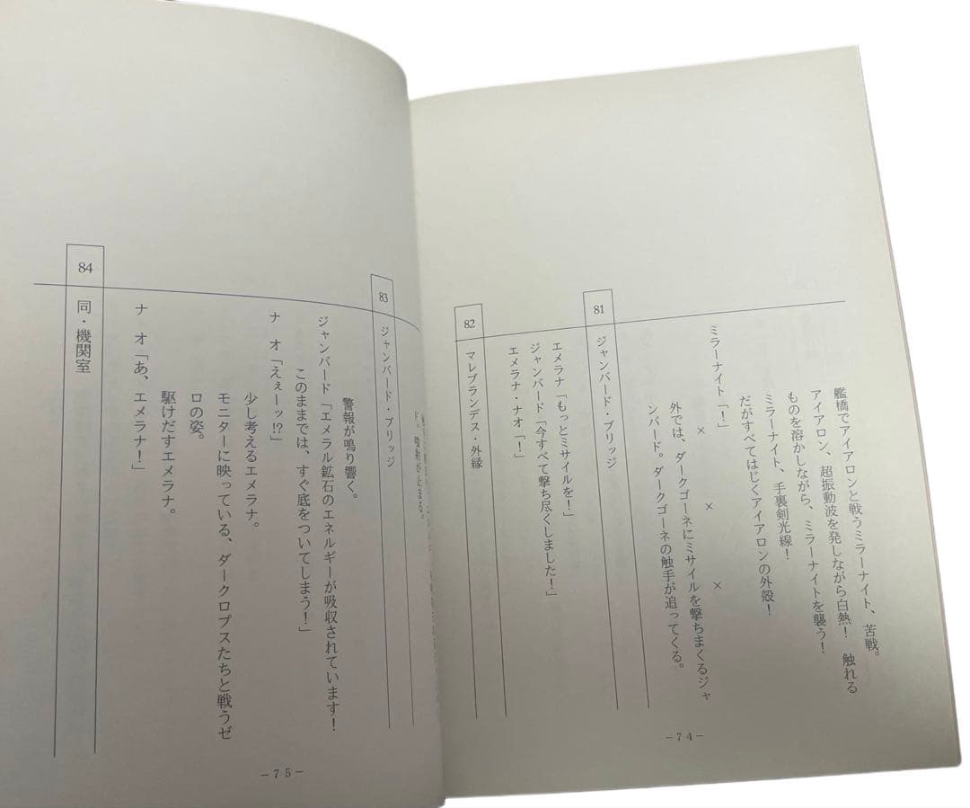 ウルトラマンゼロ 超決戦！ベリアル銀河帝国 台本 円谷プロ 特撮台本