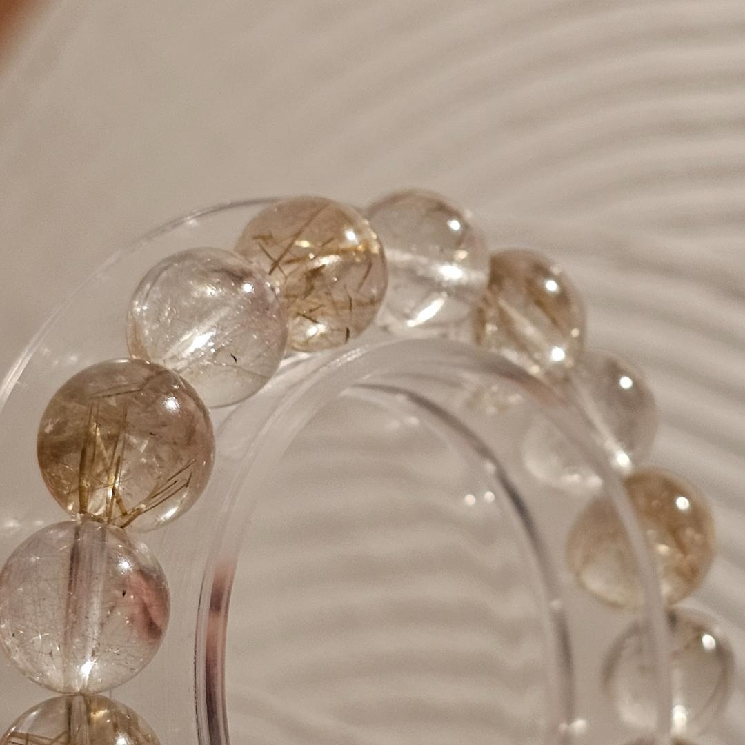 ゴールドルチル シルバールチル ブレスレット