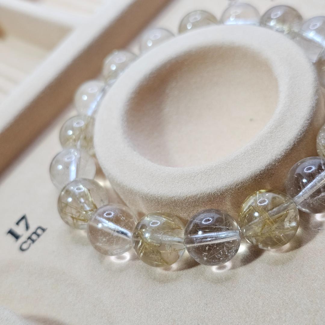 ゴールドルチル シルバールチル ブレスレット