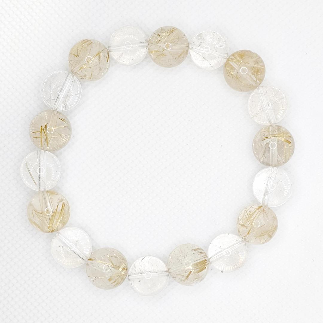 ゴールドルチル シルバールチル ブレスレット