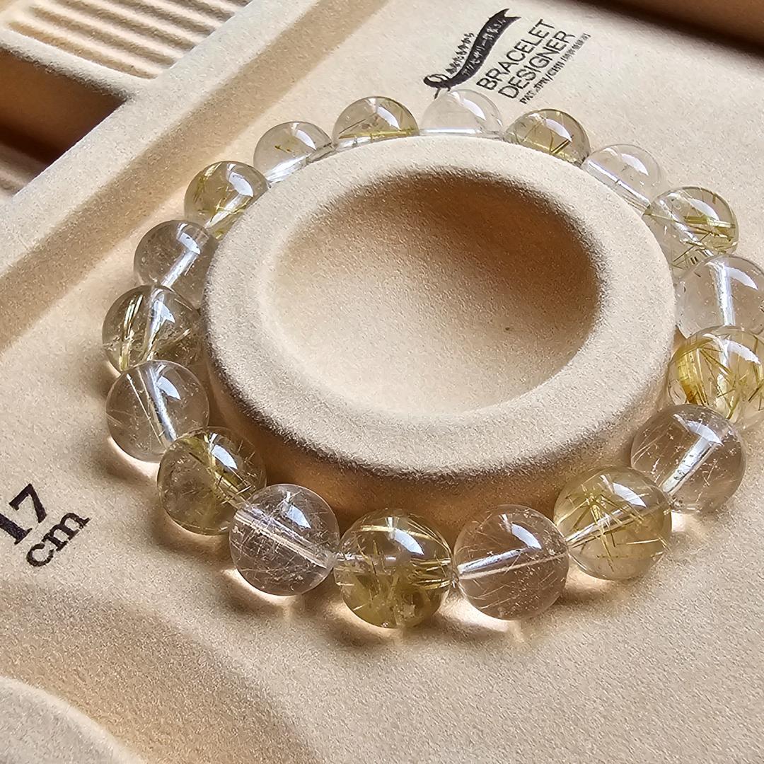 ゴールドルチル シルバールチル ブレスレット