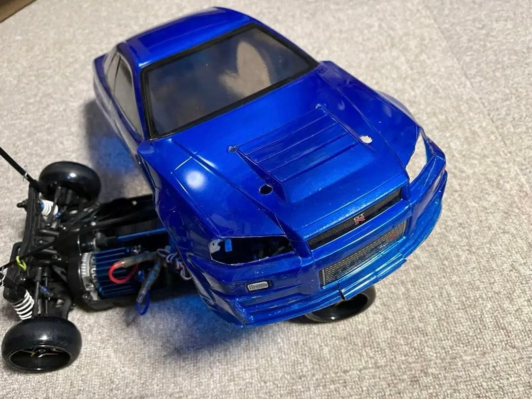 ヨコモ ドリフトパッケージ 34GT-Rボディ 動作OK ドリフトラジコン