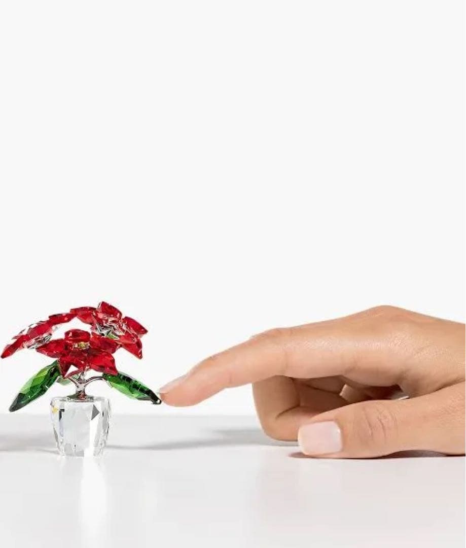 スワロフスキー ポインセチア