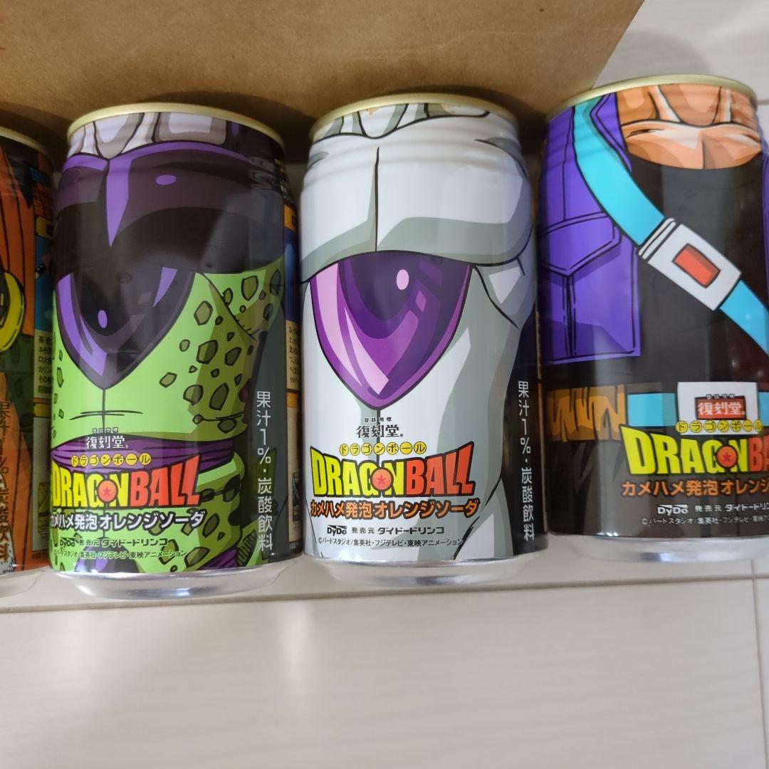 ドラゴンボール カメハメ発泡オレンジソーダ 空き缶10個 - メルカリ