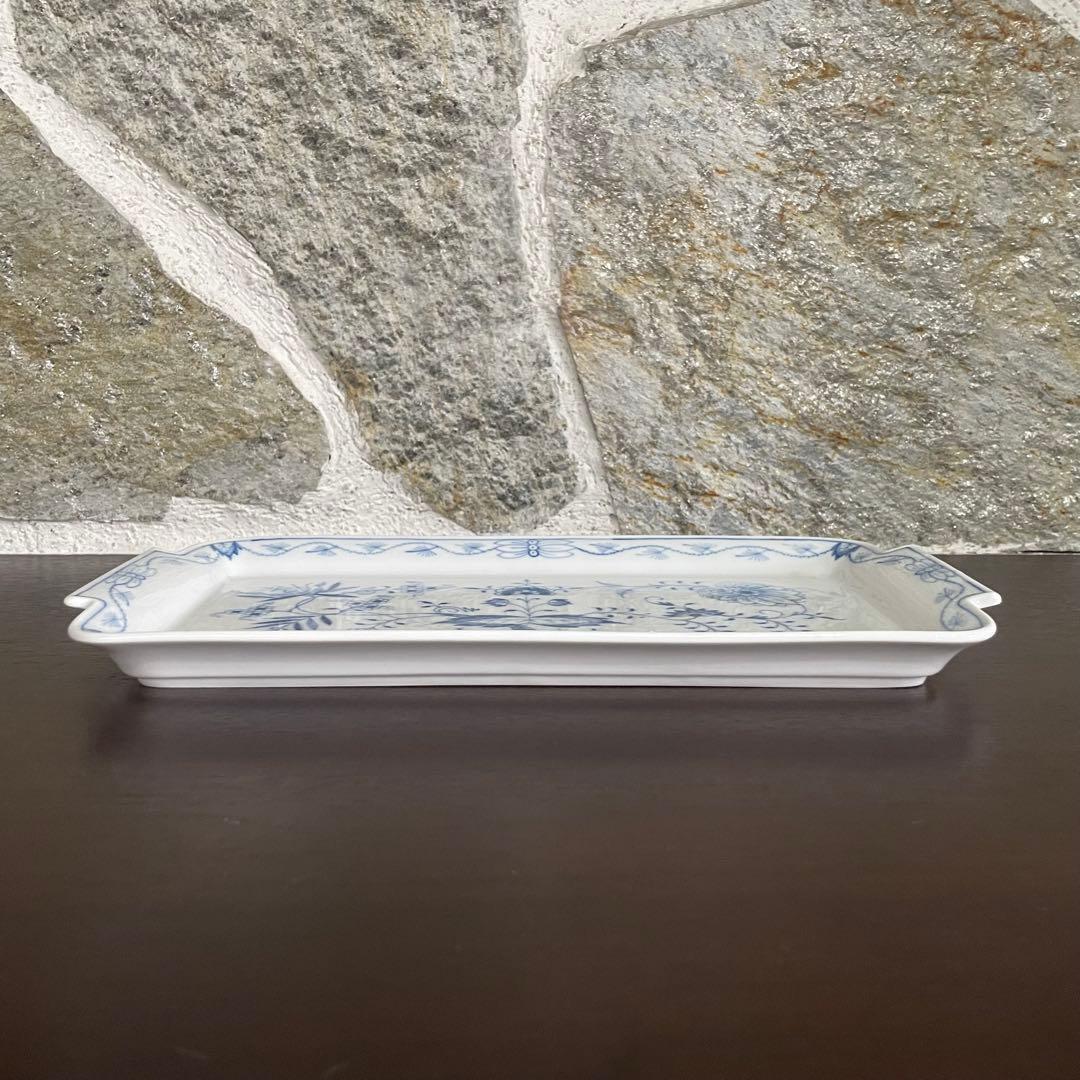 MEISSEN ブルーオニオン　スクエアプレート