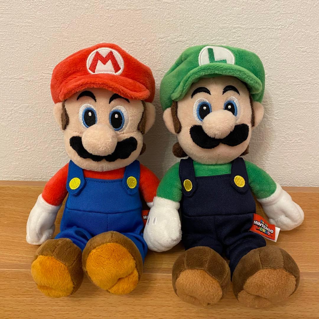 USJ限定 スーパーマリオブラザーズ ぬいぐるみ・人形 Mサイズ - メルカリ