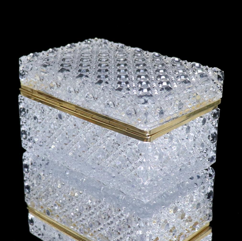 オールド・バカラ ディアマン・ピエーリー 2.3kg 特大 ジュエリーボックス