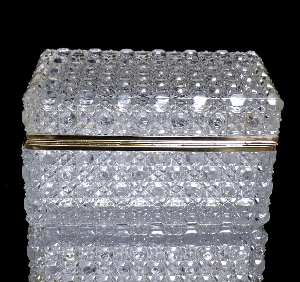 オールド・バカラ ディアマン・ピエーリー 2.3kg 特大 ジュエリーボックス