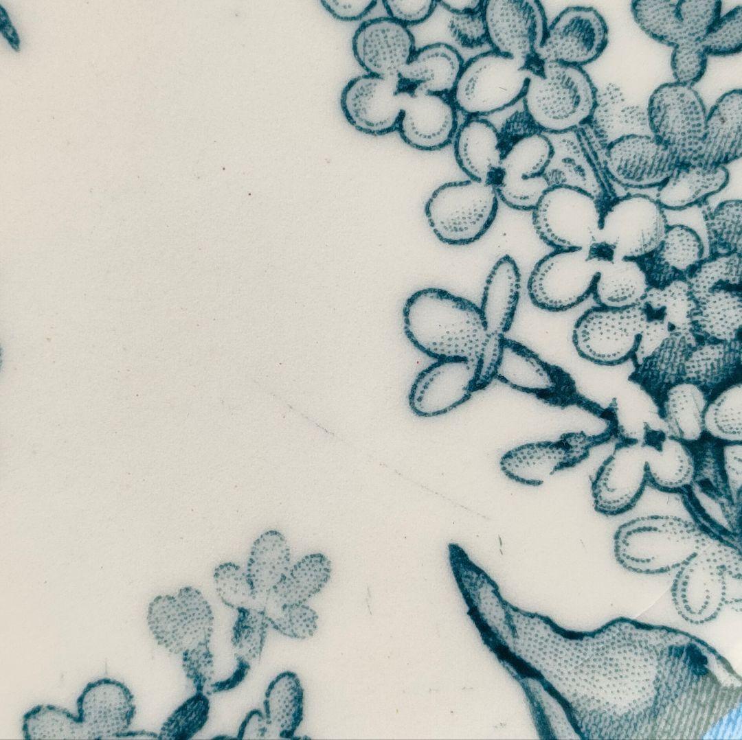 希少 美品 ジアン LILAS 平皿 フランスアンティーク - メルカリ