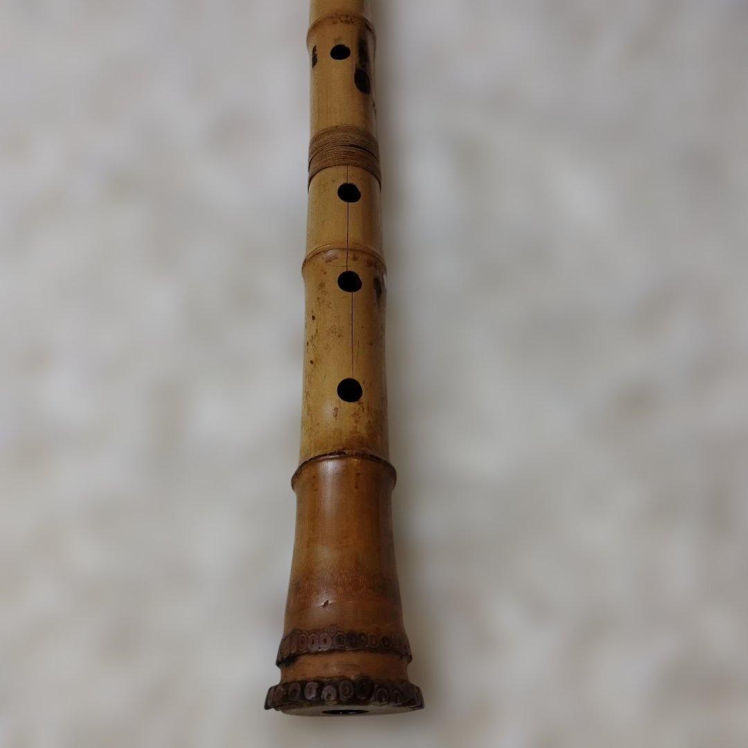 尺八 2本セット 竹製 ハードケース付き