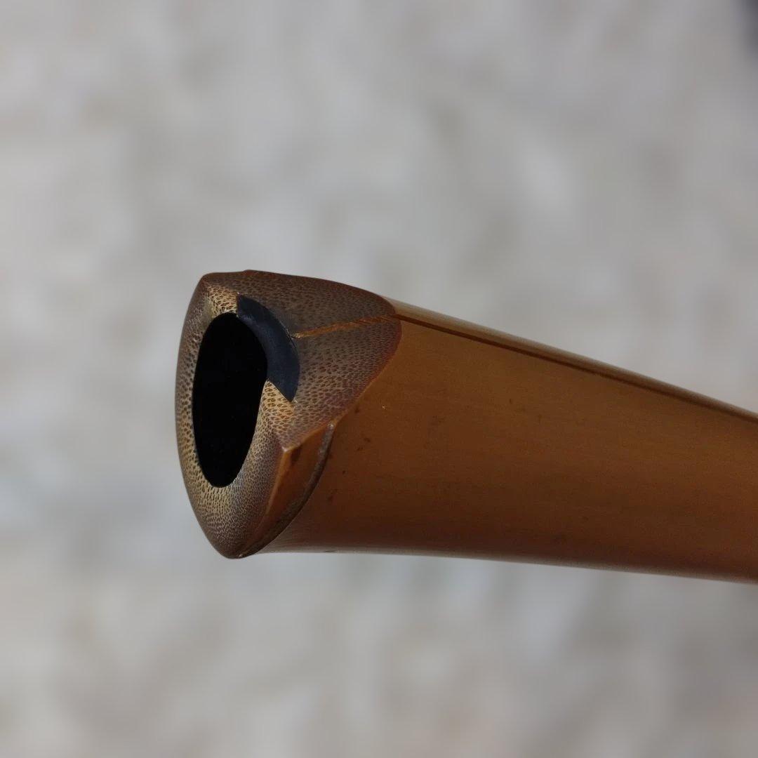 尺八 2本セット 竹製 ハードケース付き