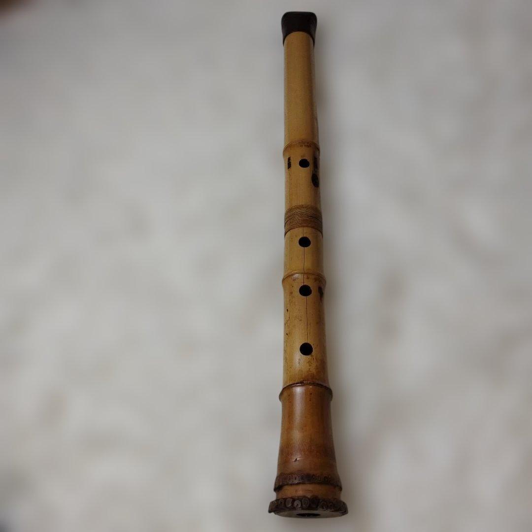 尺八 2本セット 竹製 ハードケース付き