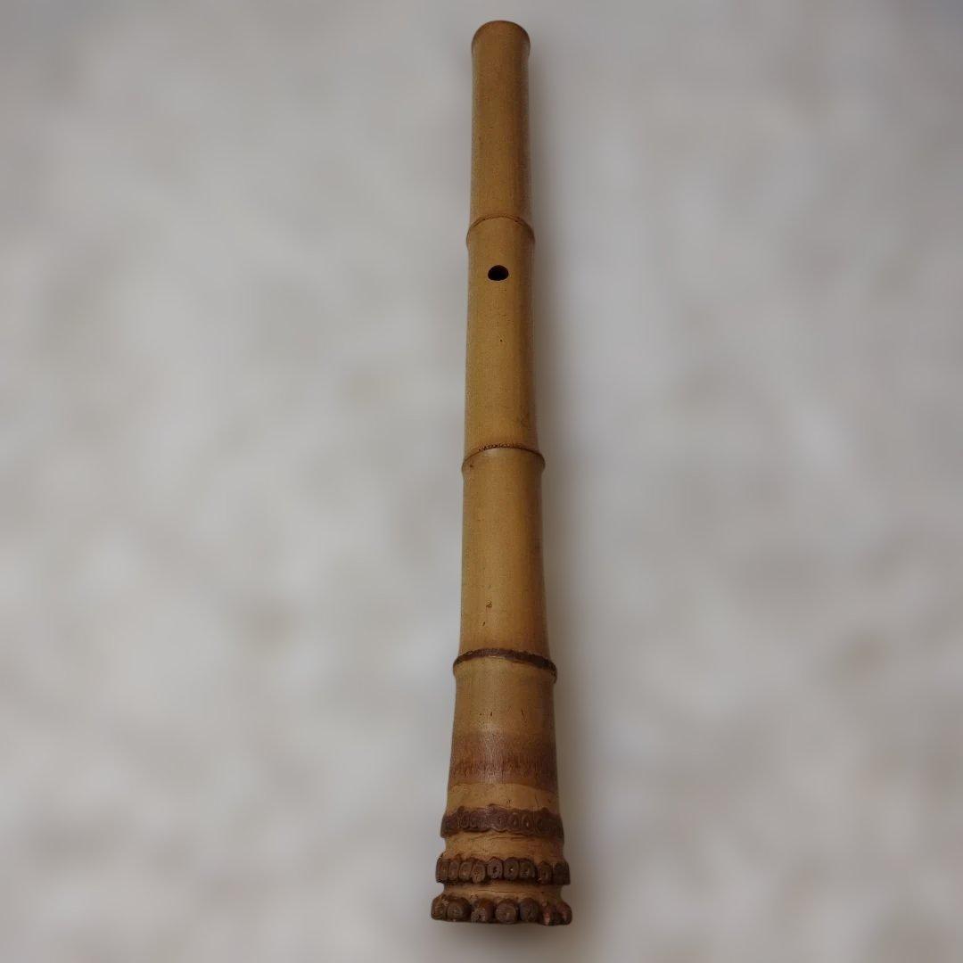 尺八 2本セット 竹製 ハードケース付き