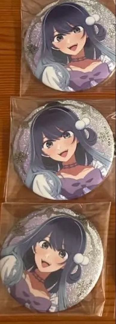 購入特典付き】推しの子 スイパラ 黒川あかね 缶バッジ 等身 3個セット