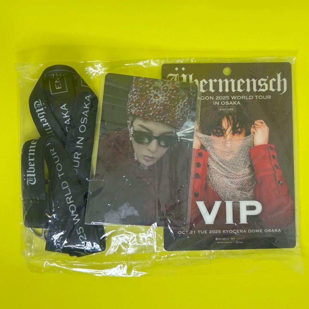 Übermensch G-DRAGON ジヨン GD 京セラVIP特典 - メルカリ