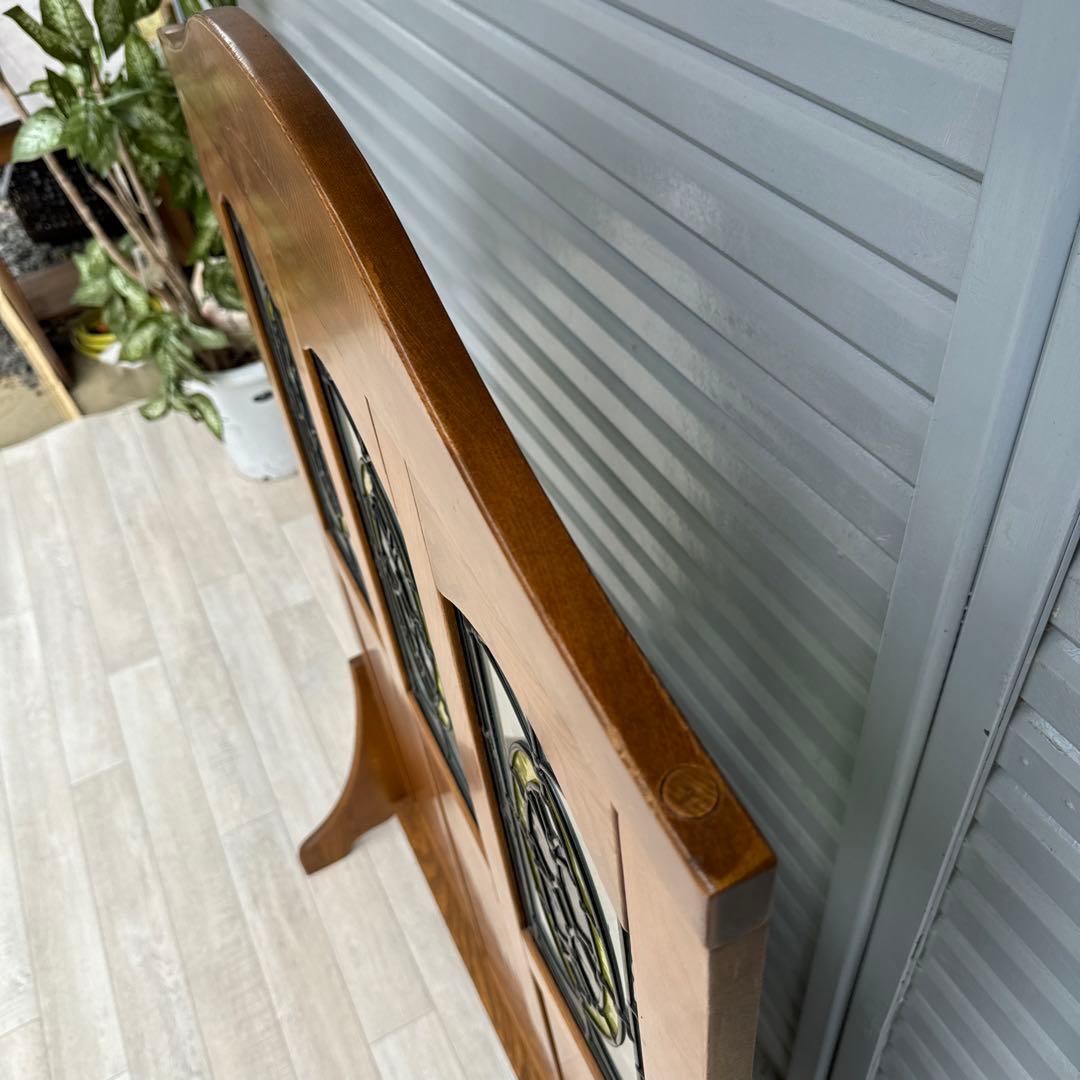 希少　ステンドグラス　衝立　パーテーション