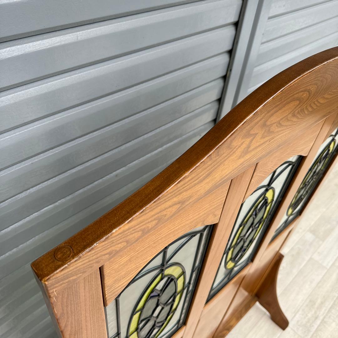 希少　ステンドグラス　衝立　パーテーション