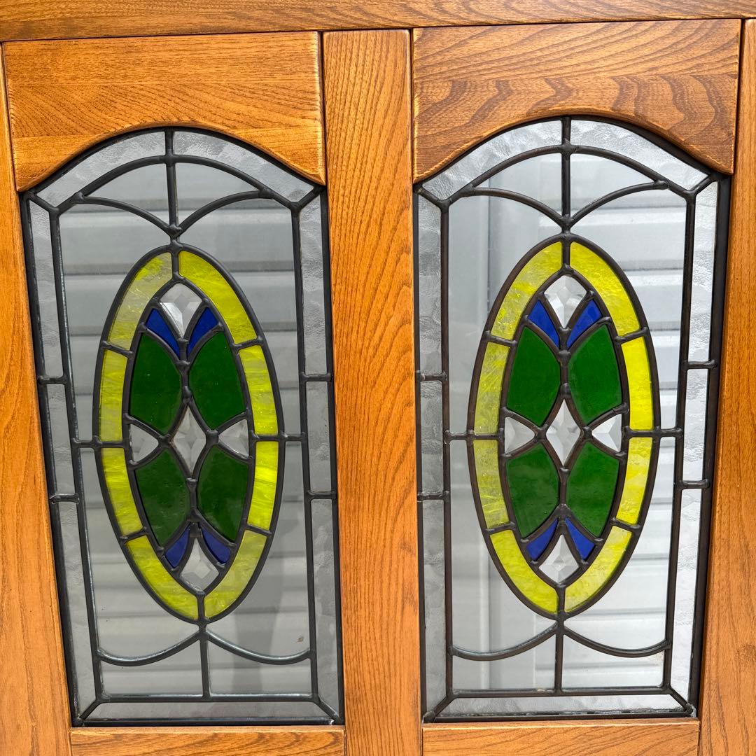 希少　ステンドグラス　衝立　パーテーション