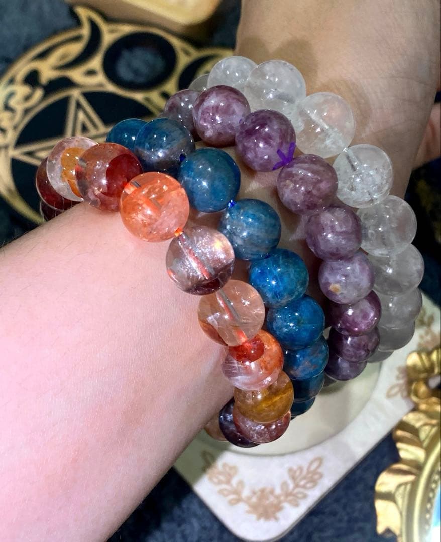 最強神道術式かけ！恋愛成就！ 【超レアキラキラ】千層リモナイトインクォーツ