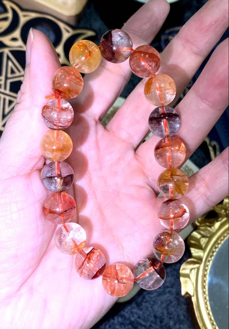 最強神道術式かけ！恋愛成就！ 【超レアキラキラ】千層リモナイトインクォーツ