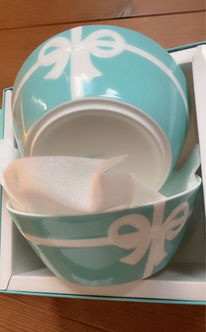 Tiffany & Co. ティファニーブルー ボウル2個セット