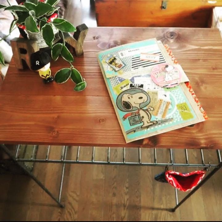 アイアン家具　デスク　カウンター　テーブル　無骨　男前　オーダーメイド　モダン