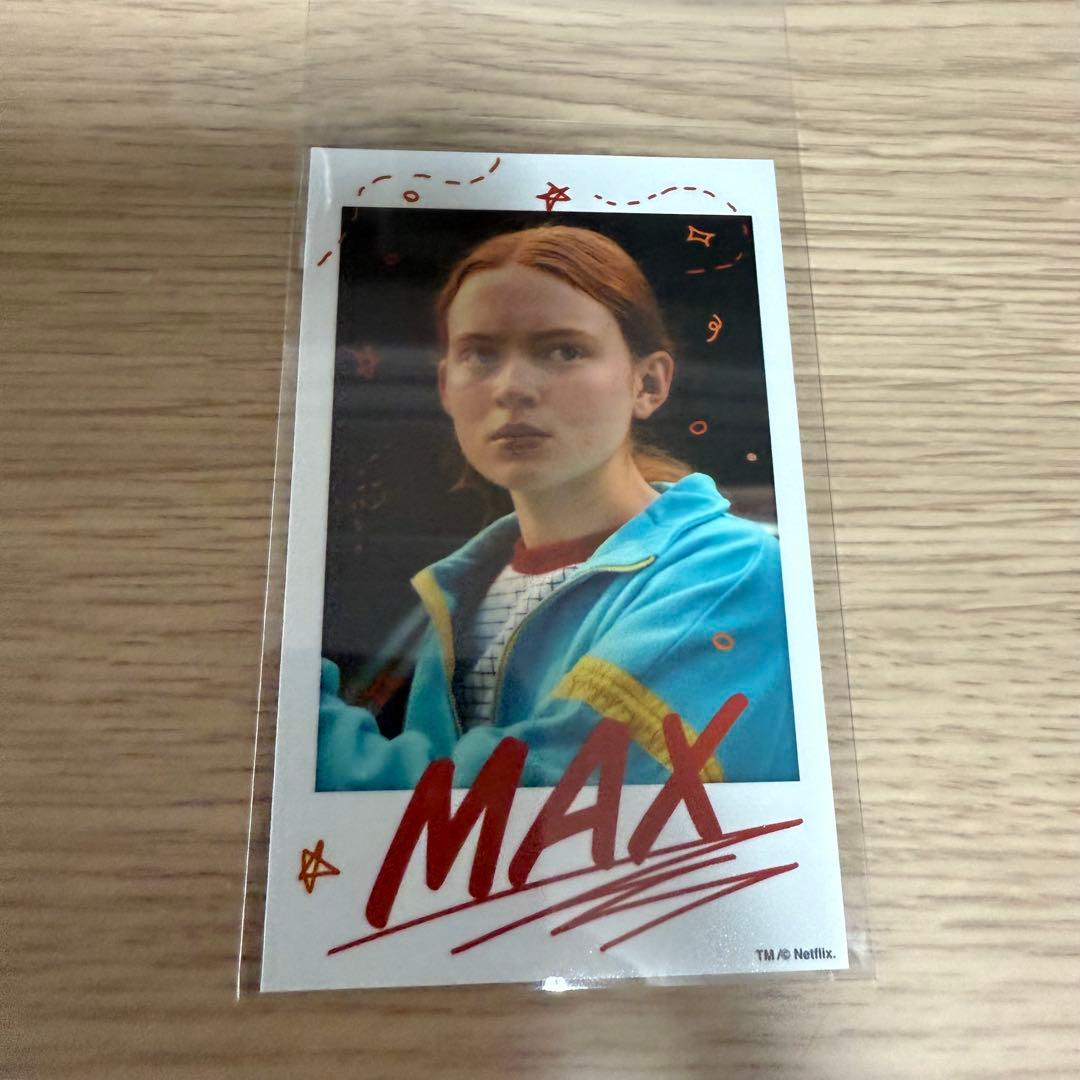 ストレンジャーシングス コミコン ミニブロマイド マックス MAX - メルカリ