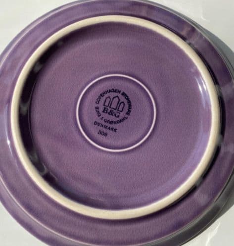 クイストゴー コーディアル　パレット　パープル　デザート皿　デザートプレート