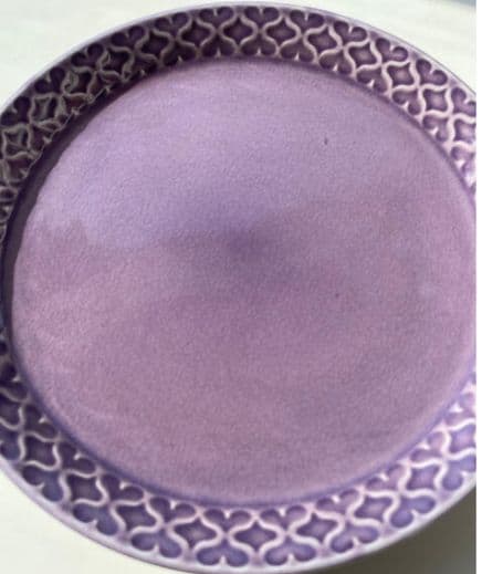 クイストゴー コーディアル　パレット　パープル　デザート皿　デザートプレート