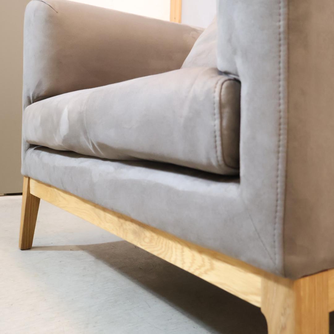 TAKANO MOKKOU フラッチェ 1人掛けソファ オーク材 シングルソファ