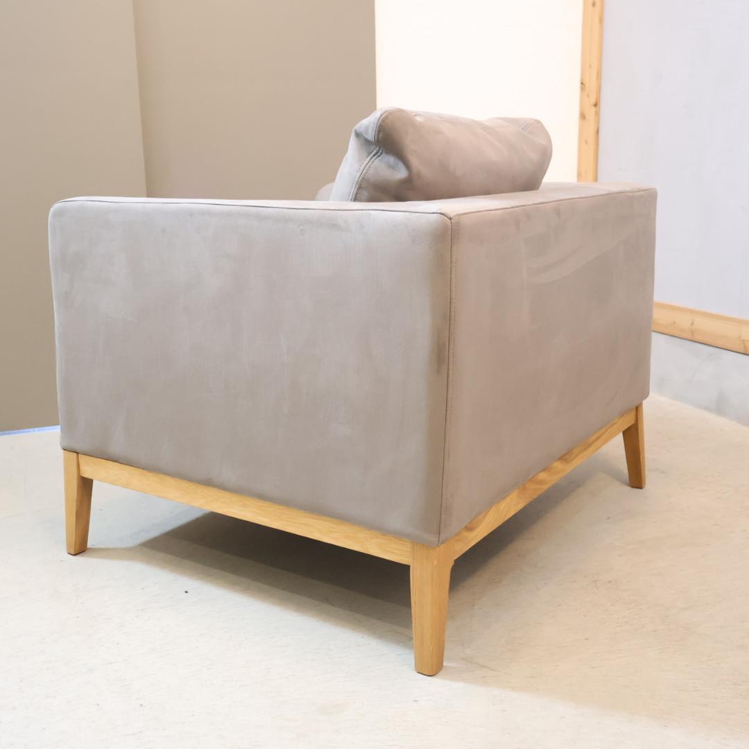 TAKANO MOKKOU フラッチェ 1人掛けソファ オーク材 シングルソファ