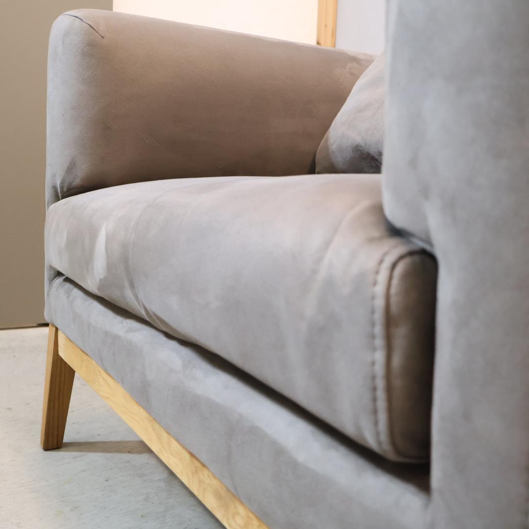 TAKANO MOKKOU フラッチェ 1人掛けソファ オーク材 シングルソファ