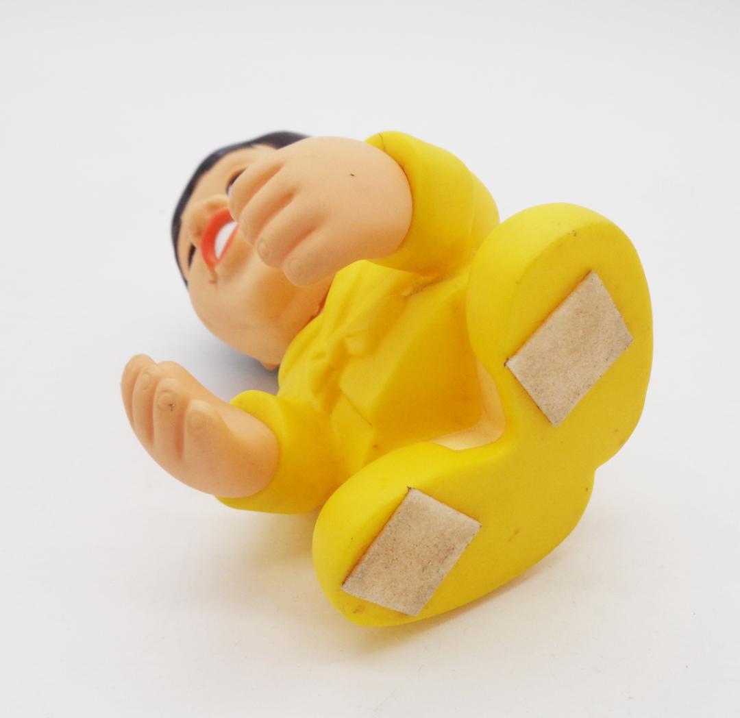 〖萩本欽一ソフビ貯金箱〗バスクリン非売品マスコット人形