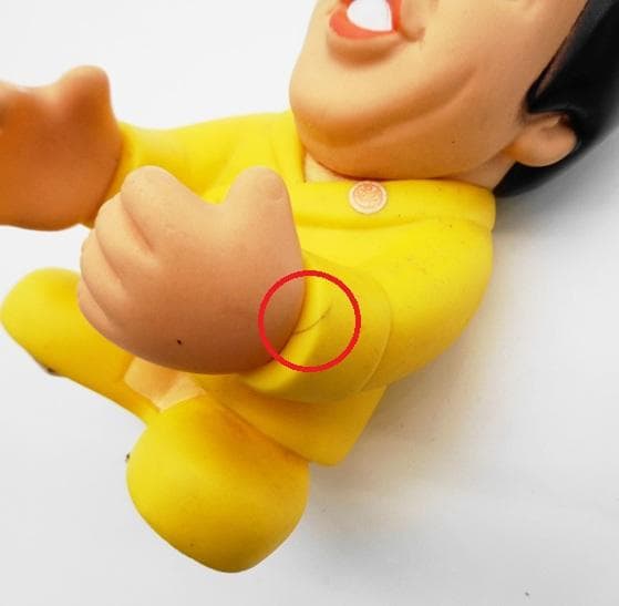 〖萩本欽一ソフビ貯金箱〗バスクリン非売品マスコット人形