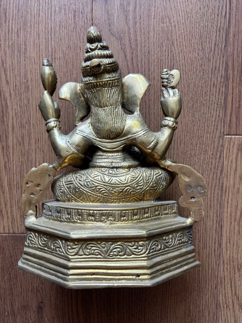 ガネーシャ像　インド入手　4kg