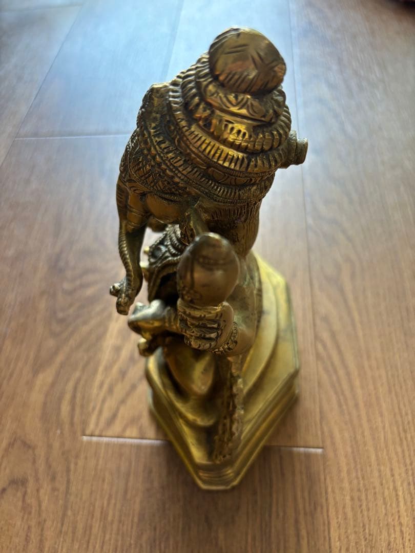 ガネーシャ像　インド入手　4kg