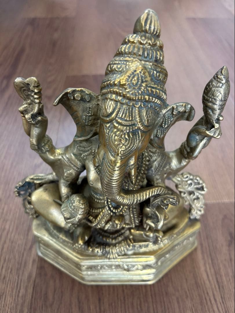 ガネーシャ像　インド入手　4kg