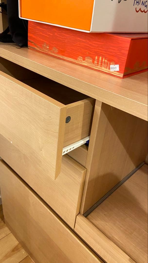 【ぽてと様待ち】KAGU LABO 木製ナチュラルウッド 北欧 食器棚